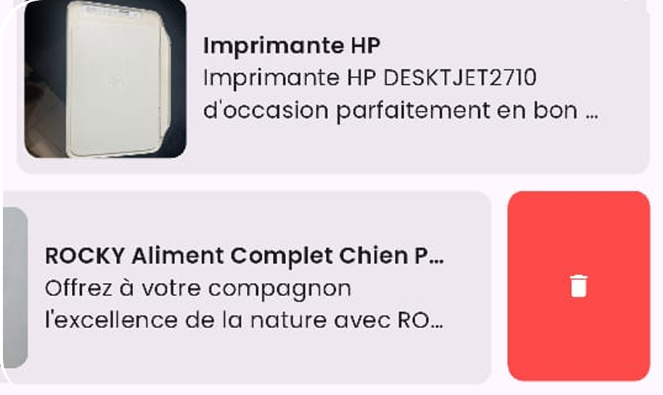 Suppression et gestion simple des favoris Meken